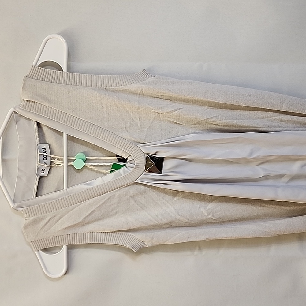 (0190) NWT LO not EQUAL Italian dress - Picture 4 of 8